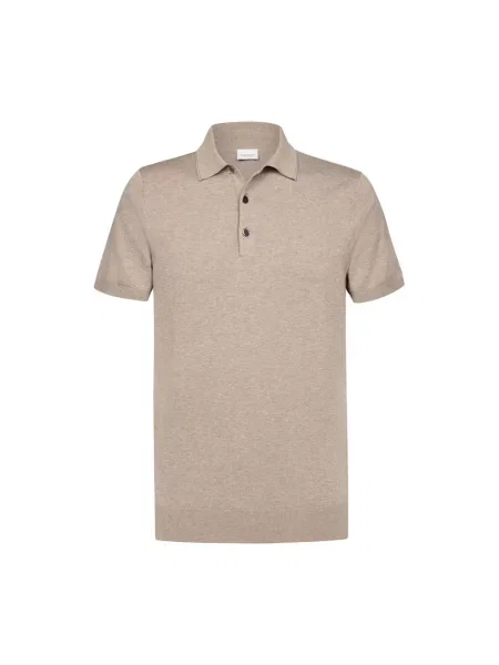 Koszulka polo Profuomo beżowa