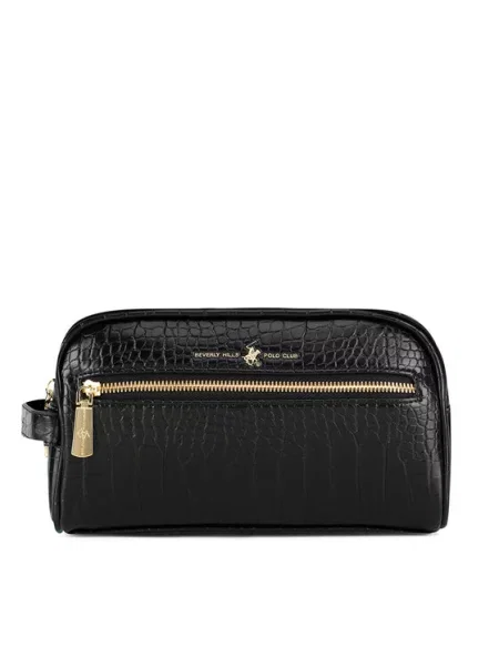 Kozmetička torbica Beverly Hills Polo Club crna