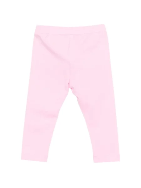 Legginsy dziecięce Moschino różowe