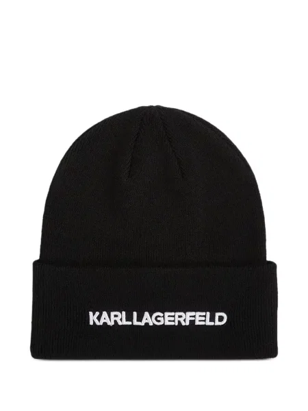 Hímzett sapka Karl Lagerfeld fekete