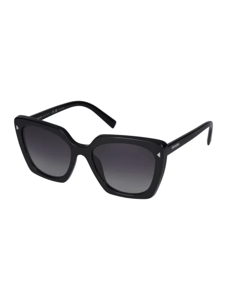 Prada okulary przeciwsłoneczne kwadratowe czarne