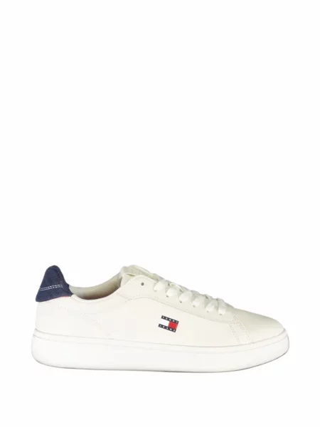 Sneakers Tommy Hilfiger με αυτόγραφο λευκό