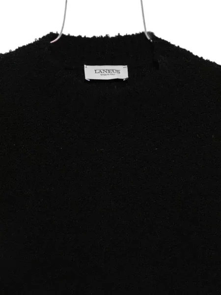Bouclé pulover Laneus negru