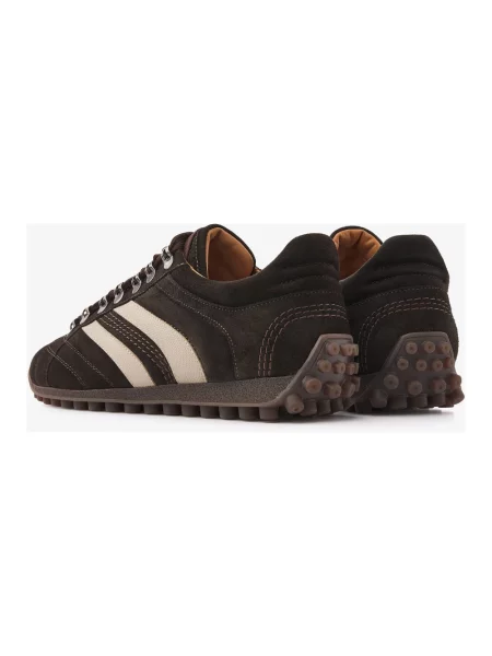 Sneakersy Via Vai skórzane brązowe