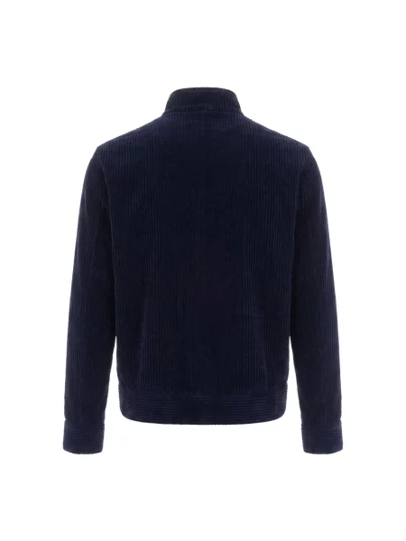 Bluza rozpinana Emporio Armani niebieska