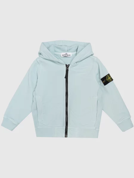 Детская куртка Stone Island голубая