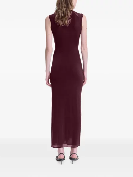 Rochie Fforme cu volane roșu