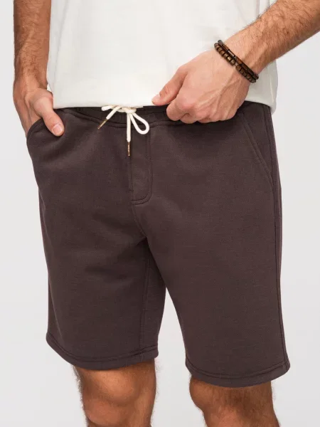 Pantaloni scurți Ombre maro