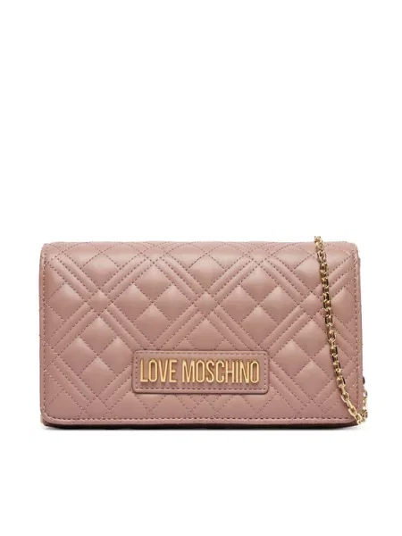 Love Moschino Geantă de umăr pal roz