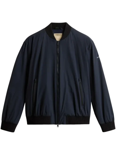 Geacă bomber Woolrich stretch albastru