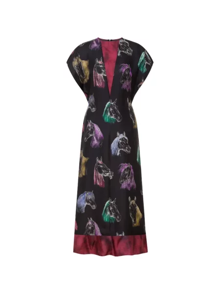 Rochie Moschino cu imagine negru