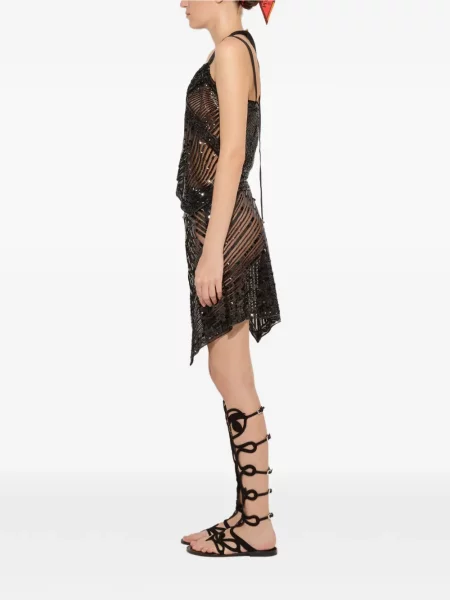 Top Pucci din tul negru