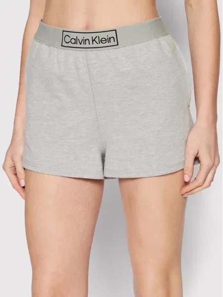 Kratke hlače pižama Calvin Klein Underwear siva