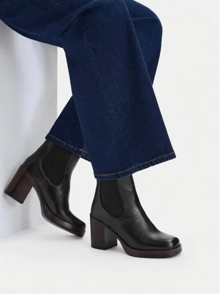 GINO ROSSI Ghete Jodhpur negru