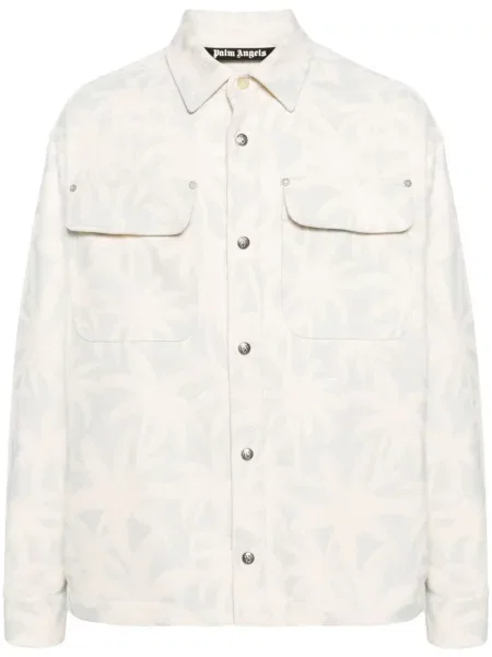 Cămașă Palm Angels albastru