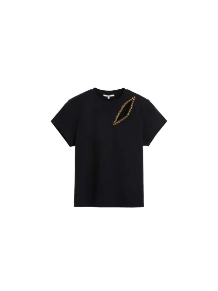 Scalpers Tricou auriu negru