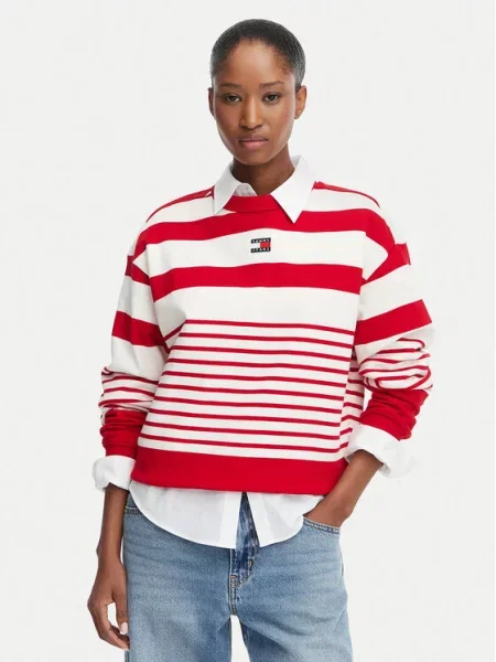 Tommy Jeans Hanorac roșu