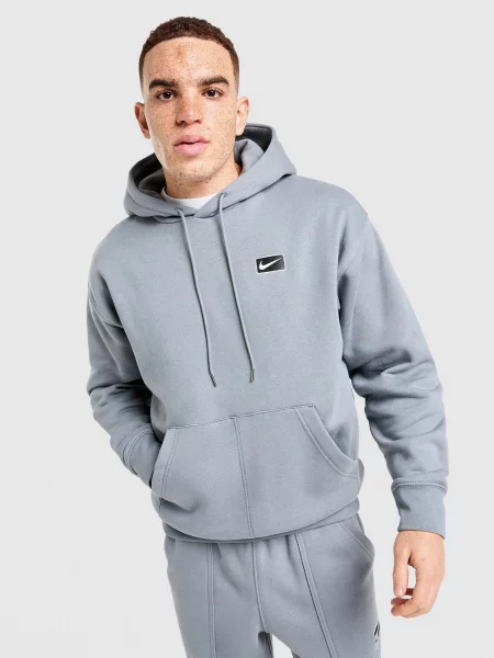Nike Bluza Z Kapturem M Nsw Sf Po szara