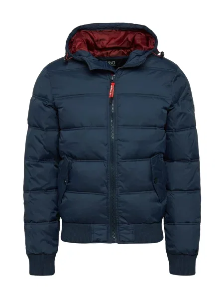 INDICODE JEANS Zimní bunda Adrian námořnická modř