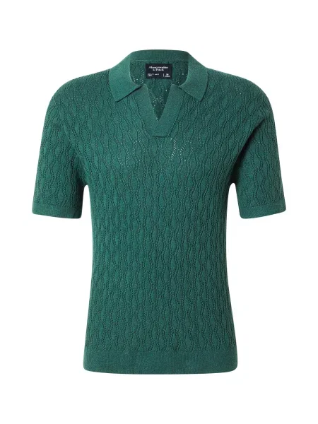 Abercrombie & Fitch Pulover închis verde