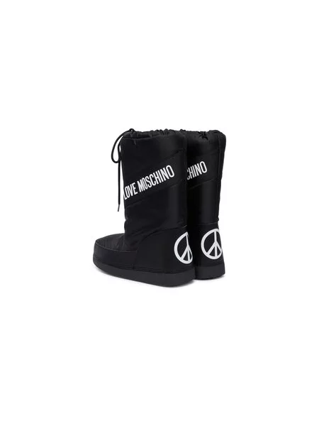 Čizme za snijeg LOVE MOSCHINO crna