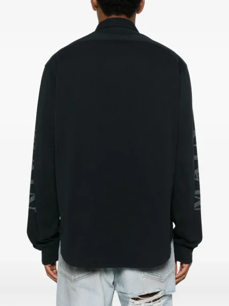 Cămașă Balenciaga lungă negru