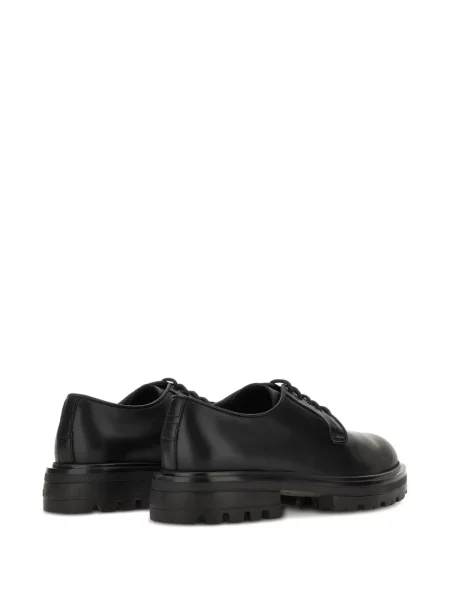 Pantofi derby Hogan cu șireturi din dantelă negru