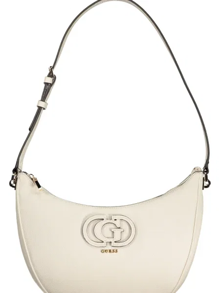 Geanta crossbody Guess Jeans alb