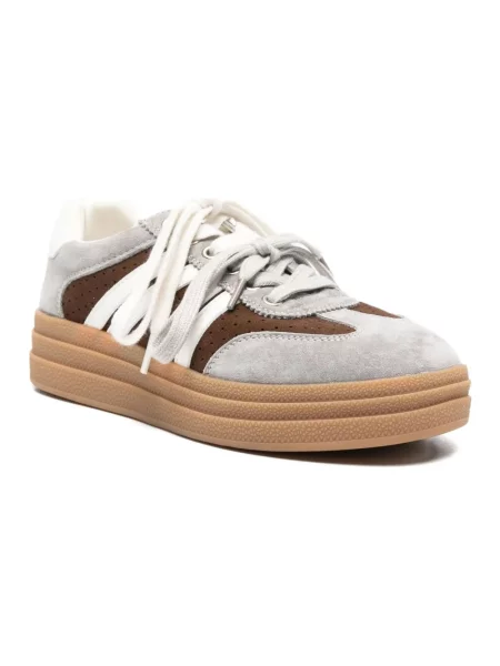 Sneakersy Sergio Moretti zamszowe szare