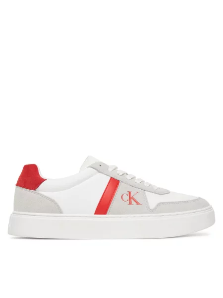 Sneakersy Calvin Klein białe