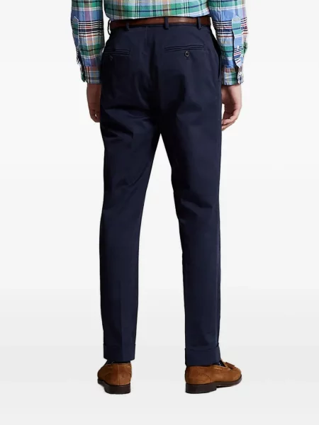 Froté široký pruhovaný šál Polo Ralph Lauren modrý