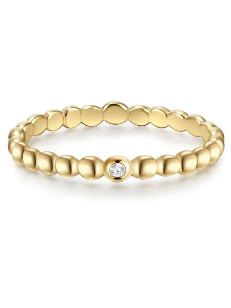 Glanzstücke München Prstan zlato-rumena rumena