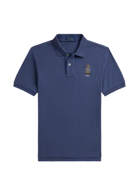 Koszulka polo dziecięca Polo Ralph Lauren niebieska