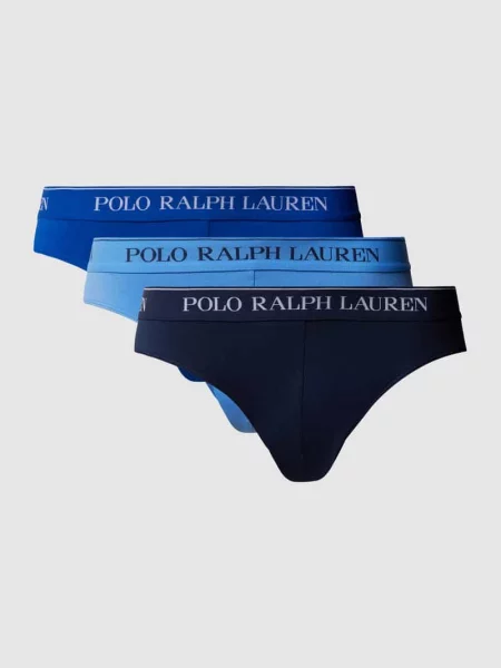 Obcisłe bokserki w zestawie 3 szt. Polo Ralph Lauren Underwear niebieskie