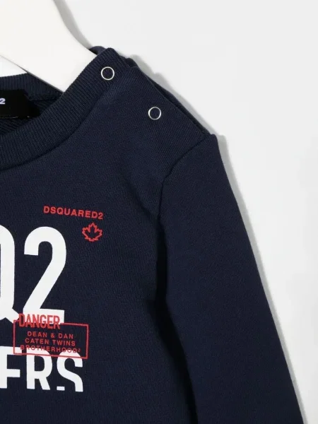 Bluza dziecięca Dsquared2 niebieska