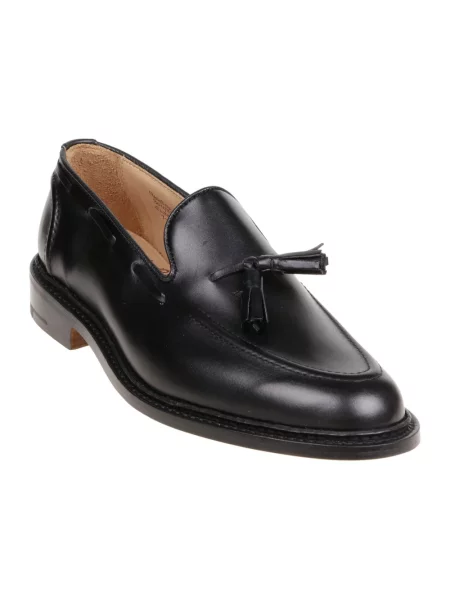 Półbuty Tricker's eleganckie czarne