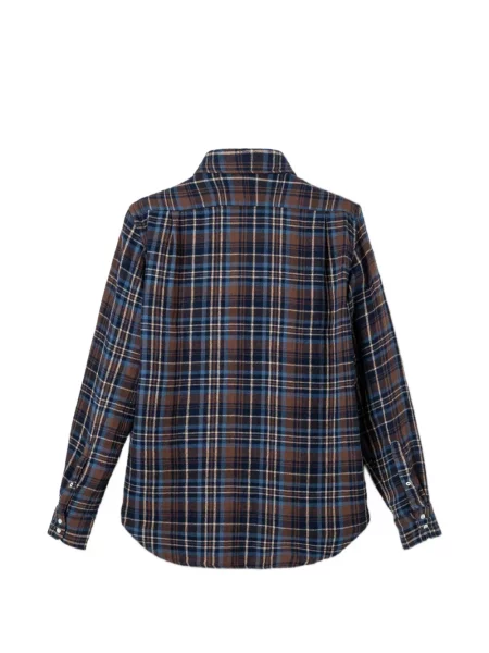Kockás flanel ing Hartford barna