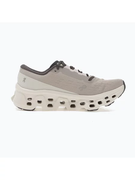Buty do biegania On Cloudmonster 3 truffle/ivory beżowe