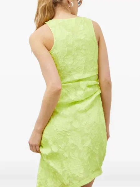 Jacquard haljina bez rukava Day Birger Et Mikkelsen bez rukava s cvjetnim printom zelena