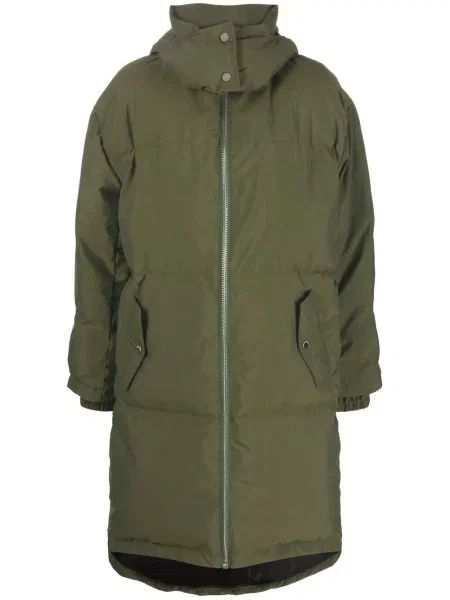 Palton Jw Anderson cu glugă verde