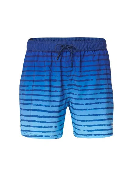 KOROSHI Șorturi de baie deschis / închis albastru