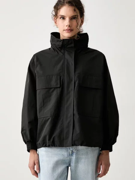 Weekend Max Mara jachetă scurtă pentru femei WKDEPOCA negru