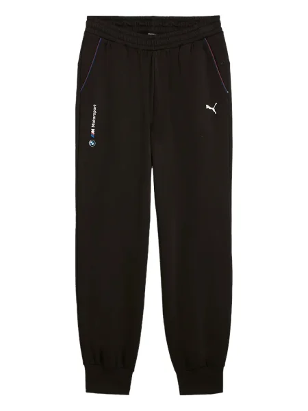 Pantaloni Puma din fleece negru