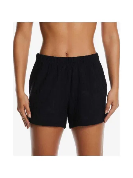 Stroje kąpielowe Nike Swim Retro Flow w czarnym kolorze dla kobiet. S czarny