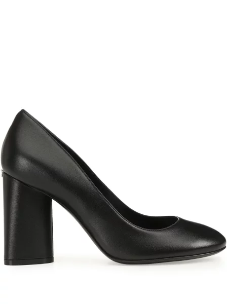 Pantofi cu toc Sergio Rossi din piele negru