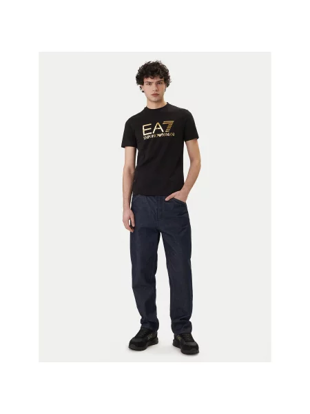 Футболка Ea7 Emporio Armani черная