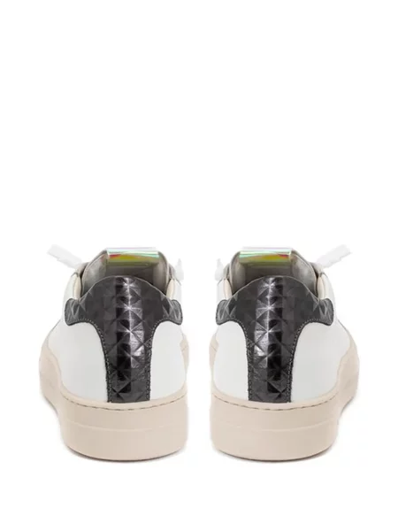 Sneakerși P448 din piele alb