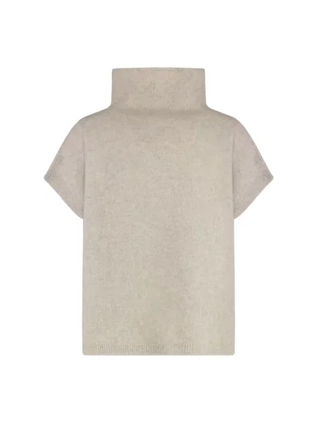 Sweter Parosh żakardowy biały