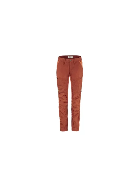 Spodnie trekkingowe Fjallraven Abisko Lite Trekking Trs Reg czerwone