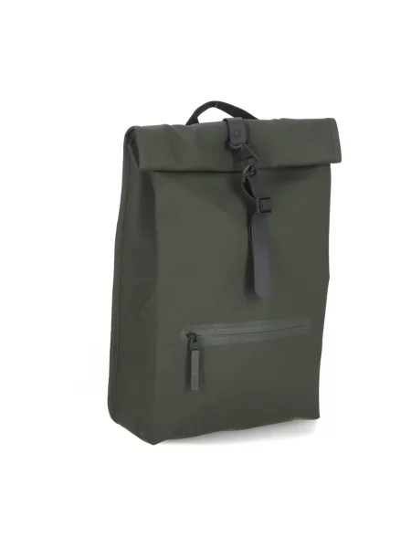 Plecak miejski Rains Rucksack Rolltop W3 17 l green zielony